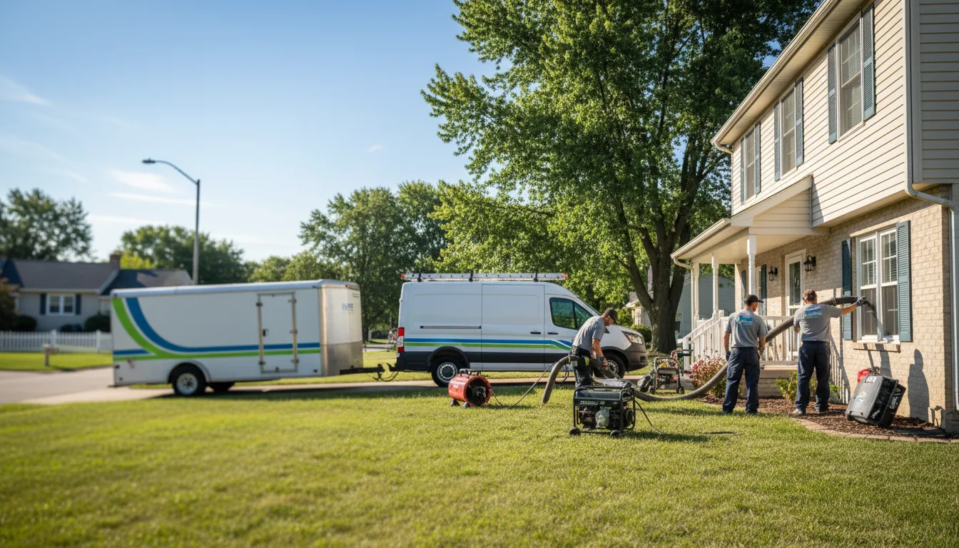 Flooded Basement Restoration And Cleanup With Repair in Gaylord, KS near me